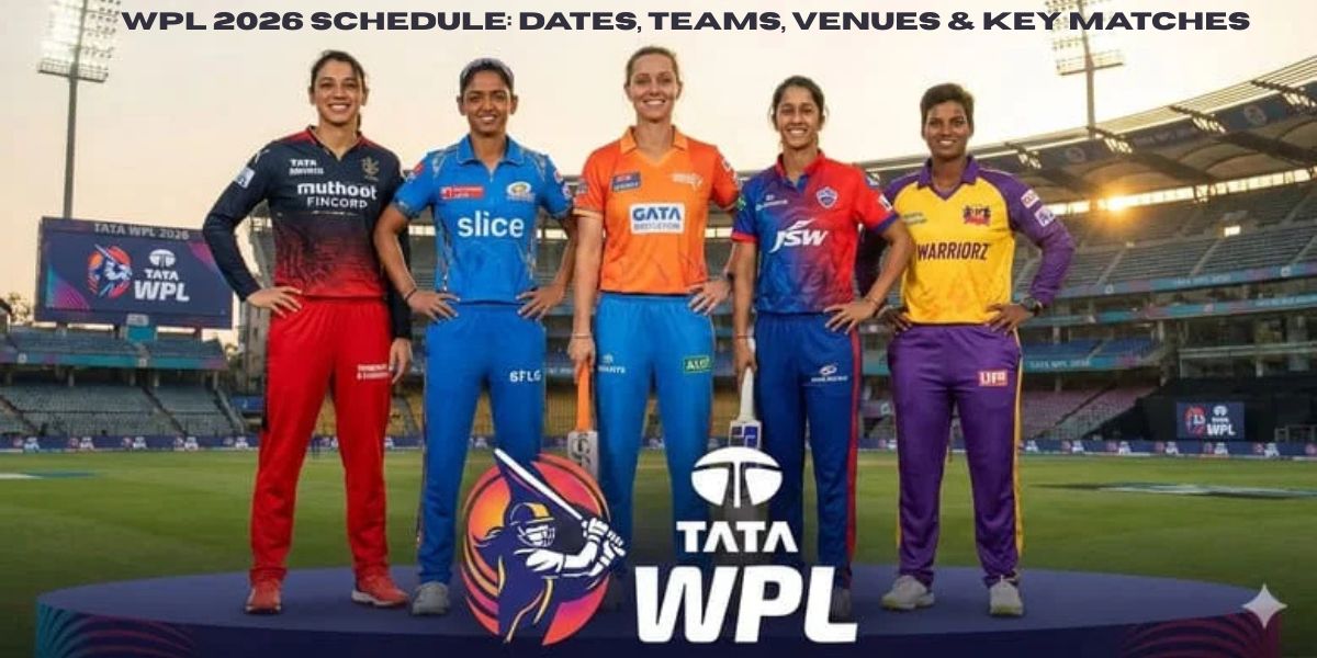 Betbook247 WPL 2026 Schedule