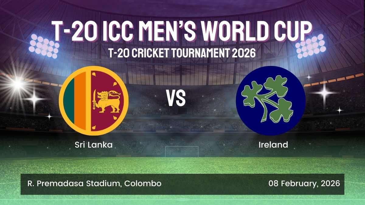 T20 ID Bet Bazar247 Sri Lanka vs Ireland