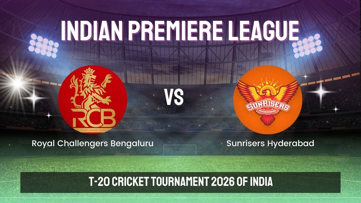 IPL Cricket Betting ID Login 2026 RCB vs SRH