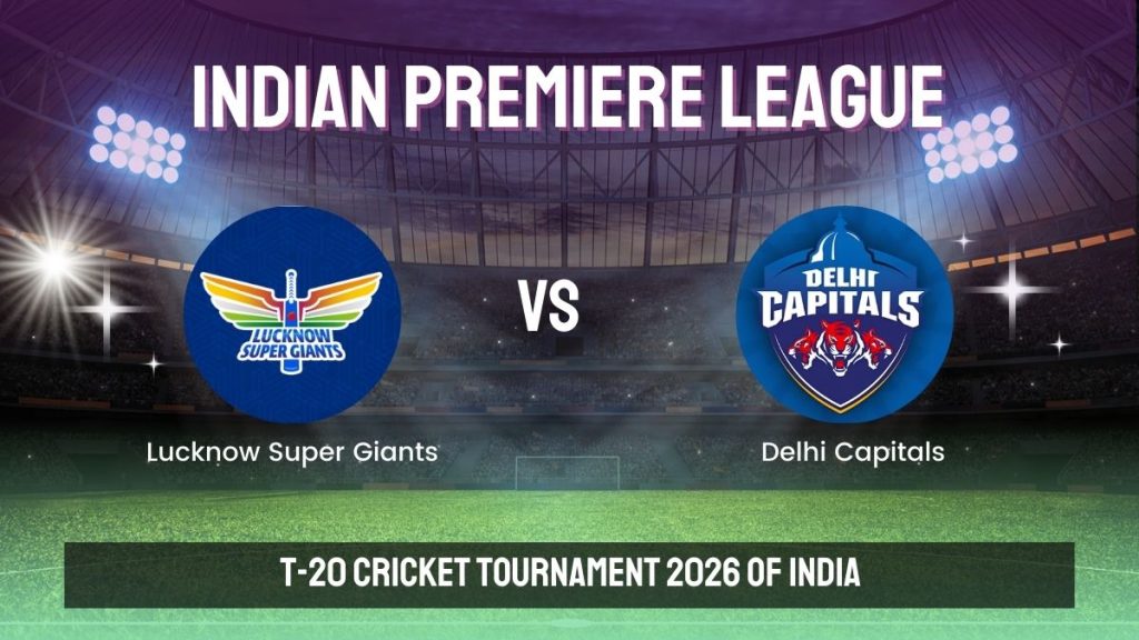 IPL ID BetBook247 2026 LSG vs DC